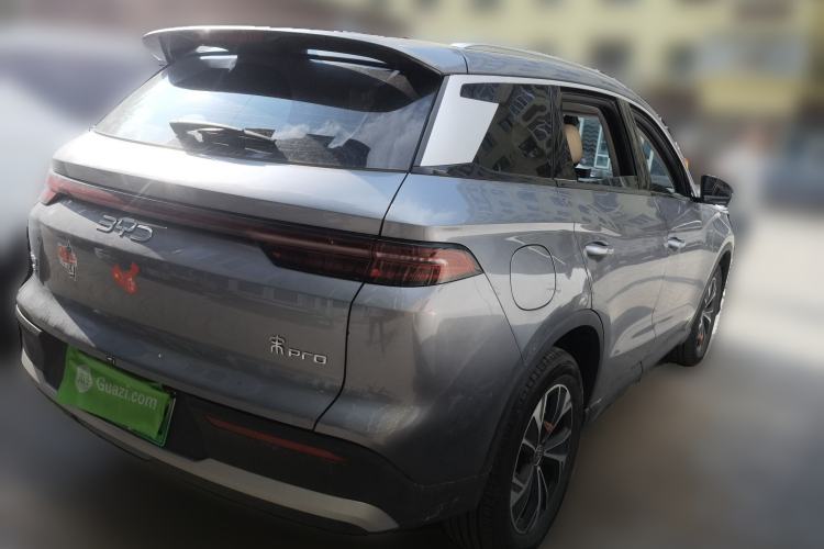 Used BYD Song Pro New Energy 2025 2nd Generation Intelligent Driving Version DM-i 75KM Leading Edition Rear Right 45 Deg