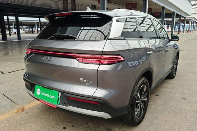 Used BYD Song Pro New Energy 2025 2nd Generation Intelligent Driving Version DM-i 75KM Leading Edition Rear Right 45 Deg