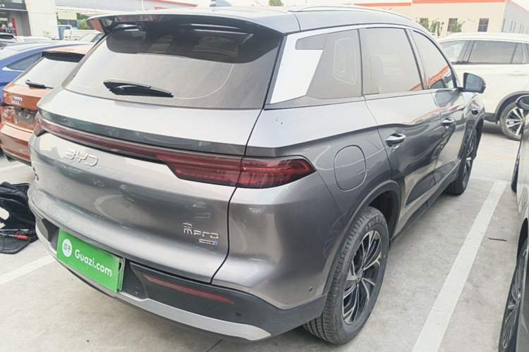 Used BYD Song Pro New Energy 2025 2nd Generation Intelligent Driving Version DM-i 75KM Leading Edition Rear Right 45 Deg