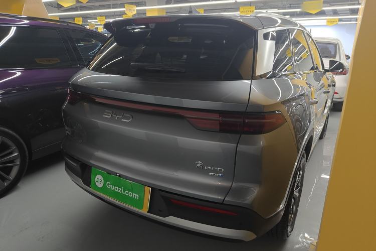 Used BYD Song Pro New Energy 2025 2nd Generation Intelligent Driving Version DM-i 75KM Leading Edition Rear Right 45 Deg