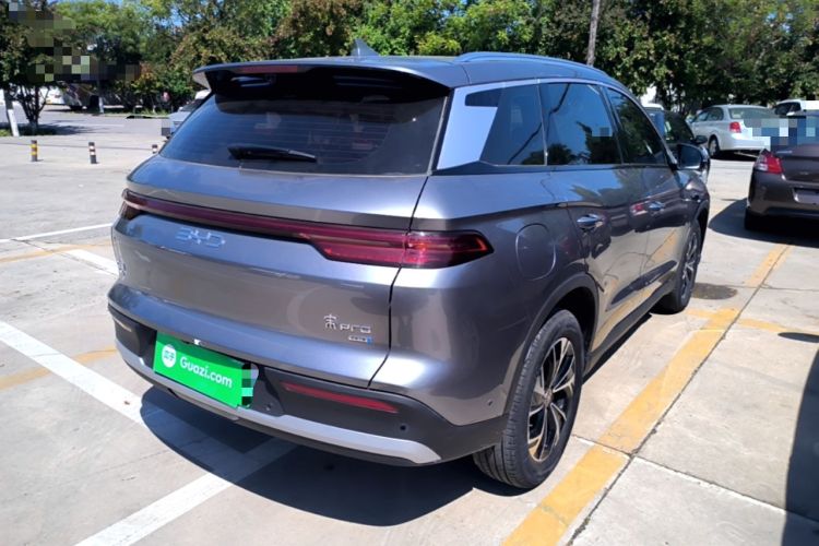Used BYD Song Pro New Energy 2025 2nd Generation Intelligent Driving Version DM-i 75KM Leading Edition Rear Right 45 Deg