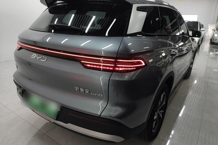 Used BYD Song Pro New Energy 2025 Second-Generation DM-i 75KM Overachiever Trim Rear Right 45 Deg