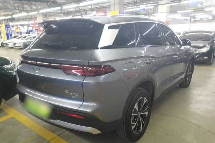Used BYD Song Pro New Energy 2025 2nd Generation Intelligent Driving Version DM-i 75KM Leading Edition Rear Right 45 Deg