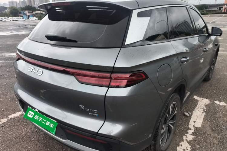 Used BYD Song Pro New Energy 2025 2nd Generation Intelligent Driving Version DM-i 75KM Leading Edition Rear Right 45 Deg