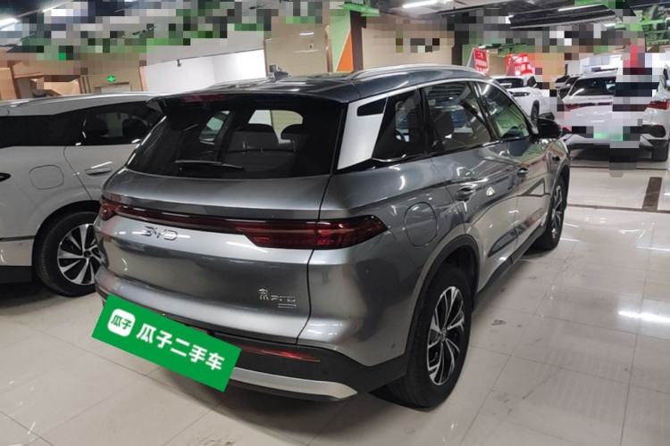 Used BYD Song Pro New Energy 2025 2nd Generation Intelligent Driving Version DM-i 75KM Leading Edition Rear Right 45 Deg