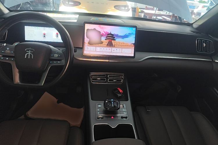 Used BYD Song Pro New Energy 2025 2nd Generation Intelligent Driving Version DM-i 75KM Leading Edition Center Console