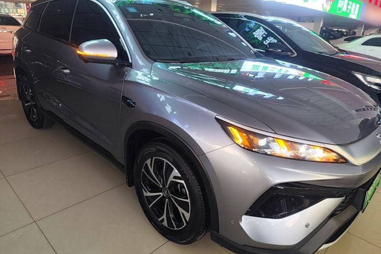 Used BYD Song Pro New Energy 2025 2nd Generation Intelligent Driving Version DM-i 75KM Leading Edition Front Right 45 Deg