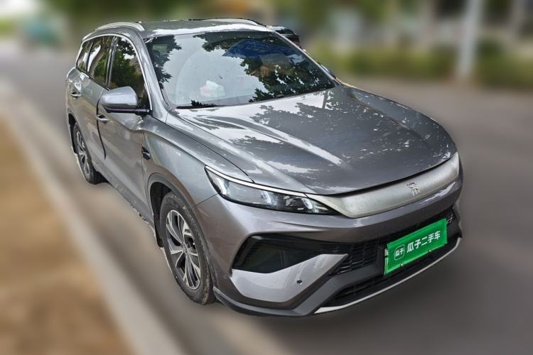 Used BYD Song Pro New Energy 2025 2nd Generation Intelligent Driving Version DM-i 75KM Leading Edition Front Right 45 Deg