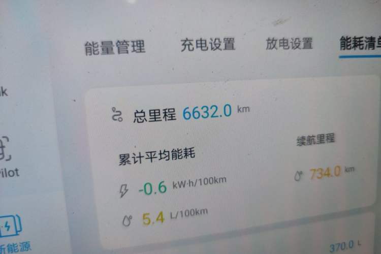 Used BYD Song Pro New Energy 2025 Second-Generation DM-i 115KM Overachiever Trim Odometer Close Up