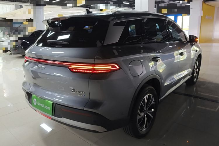 Used BYD Song Pro New Energy 2025 2nd Generation Intelligent Driving Version DM-i 75KM Leading Edition Rear Right 45 Deg