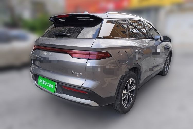 Used BYD Song Pro New Energy 2025 2nd Generation Intelligent Driving Version DM-i 75KM Leading Edition Rear Right 45 Deg