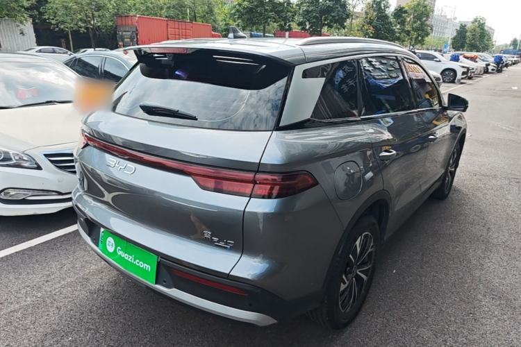 Used BYD Song Pro New Energy 2025 2nd Generation Intelligent Driving Version DM-i 75KM Leading Edition Rear Right 45 Deg