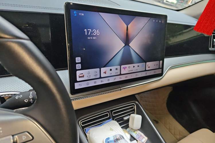 Used BYD Song Pro New Energy 2025 Second-Generation Intelligent Driving Version DM-i 115KM Superior Trim Audio And AC Panel