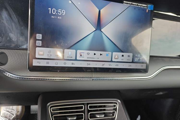 Used BYD Song Pro New Energy 2025 2nd Generation Intelligent Driving Version DM-i 75KM Leading Edition Audio And AC Panel