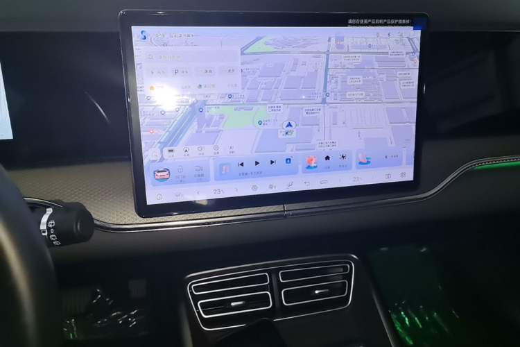 Used BYD Song Pro New Energy 2025 Second-Generation Intelligent Driving Version DM-i 115KM Superior Trim Audio And AC Panel