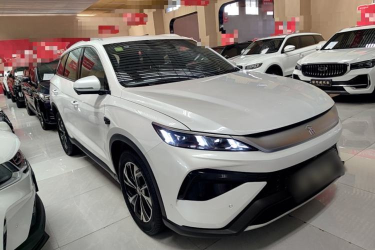 Used BYD Song Pro New Energy 2025 2nd Generation Intelligent Driving Version DM-i 75KM Leading Edition Front Right 45 Deg