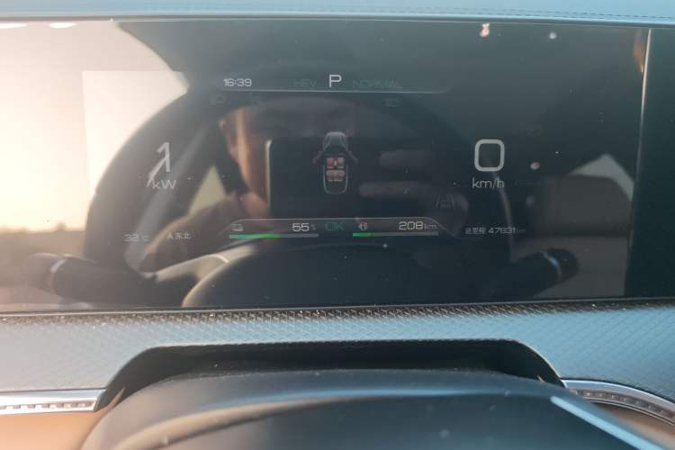 Used BYD Song Pro New Energy 2025 Second-Generation DM-i 115KM Excellence Version Instrument Cluster