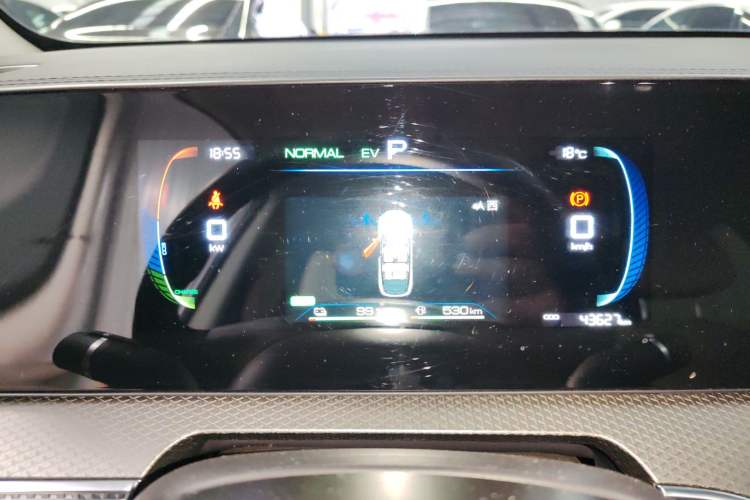 Used BYD Song Pro New Energy 2025 Second-Generation DM-i 75KM Leading Edition Instrument Cluster
