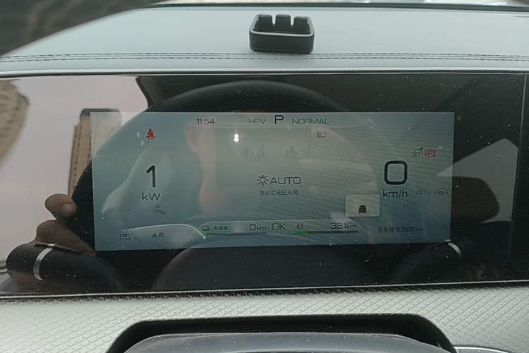 Used BYD Song Pro New Energy 2025 Second-Generation DM-i 115KM Excellence Version Instrument Cluster