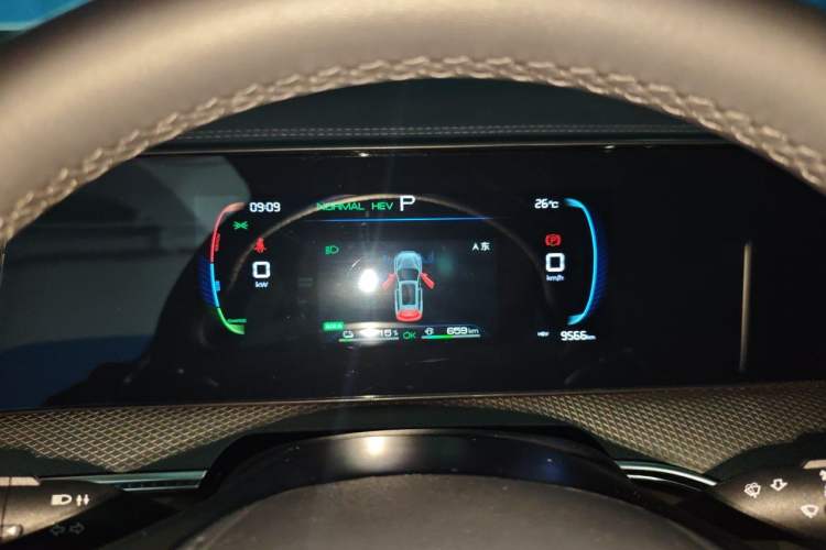 Used BYD Song Pro New Energy 2025 Second-Generation DM-i 75KM Leading Edition Instrument Cluster