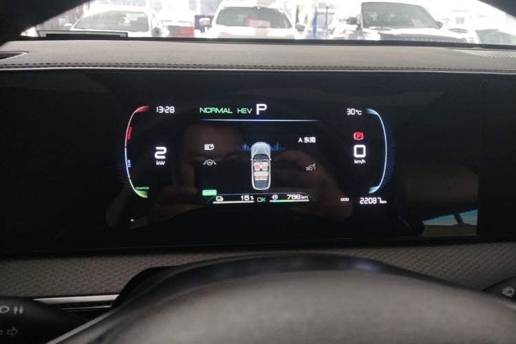 Used BYD Song Pro New Energy 2025 Second-Generation DM-i 75KM Overachiever Trim Instrument Cluster
