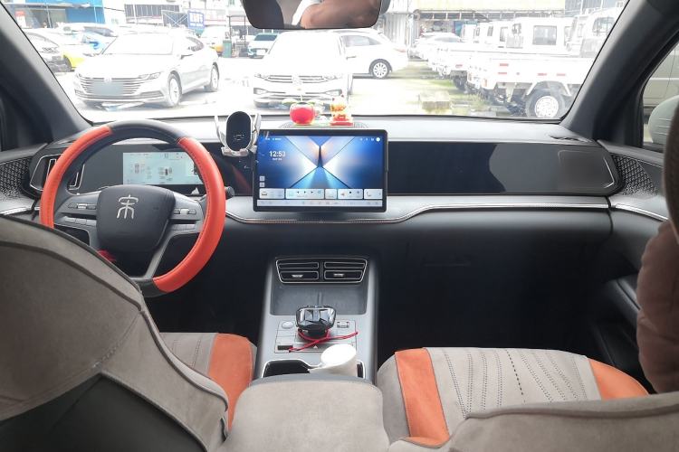 Used BYD Song Pro New Energy 2025 2nd Generation Intelligent Driving Version DM-i 75KM Leading Edition Interior 3