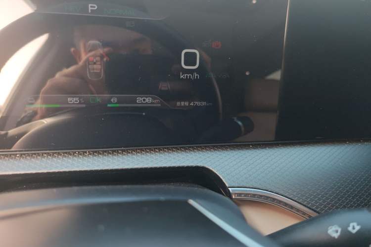 Used BYD Song Pro New Energy 2025 Second-Generation DM-i 115KM Excellence Version Odometer Close Up