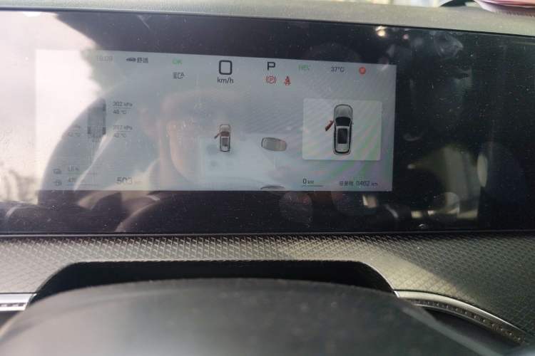 Used BYD Song Pro New Energy 2025 2nd Generation Intelligent Driving Version DM-i 75KM Leading Edition Odometer Close Up