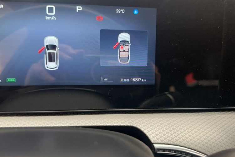 Used BYD Song Pro New Energy 2025 2nd Generation Intelligent Driving Version DM-i 75KM Leading Edition Odometer Close Up