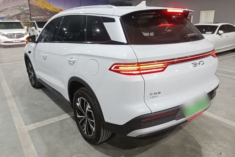 Used BYD Song Pro New Energy 2025 2nd Generation Intelligent Driving Version DM-i 75KM Leading Edition Rear Left 45 Deg