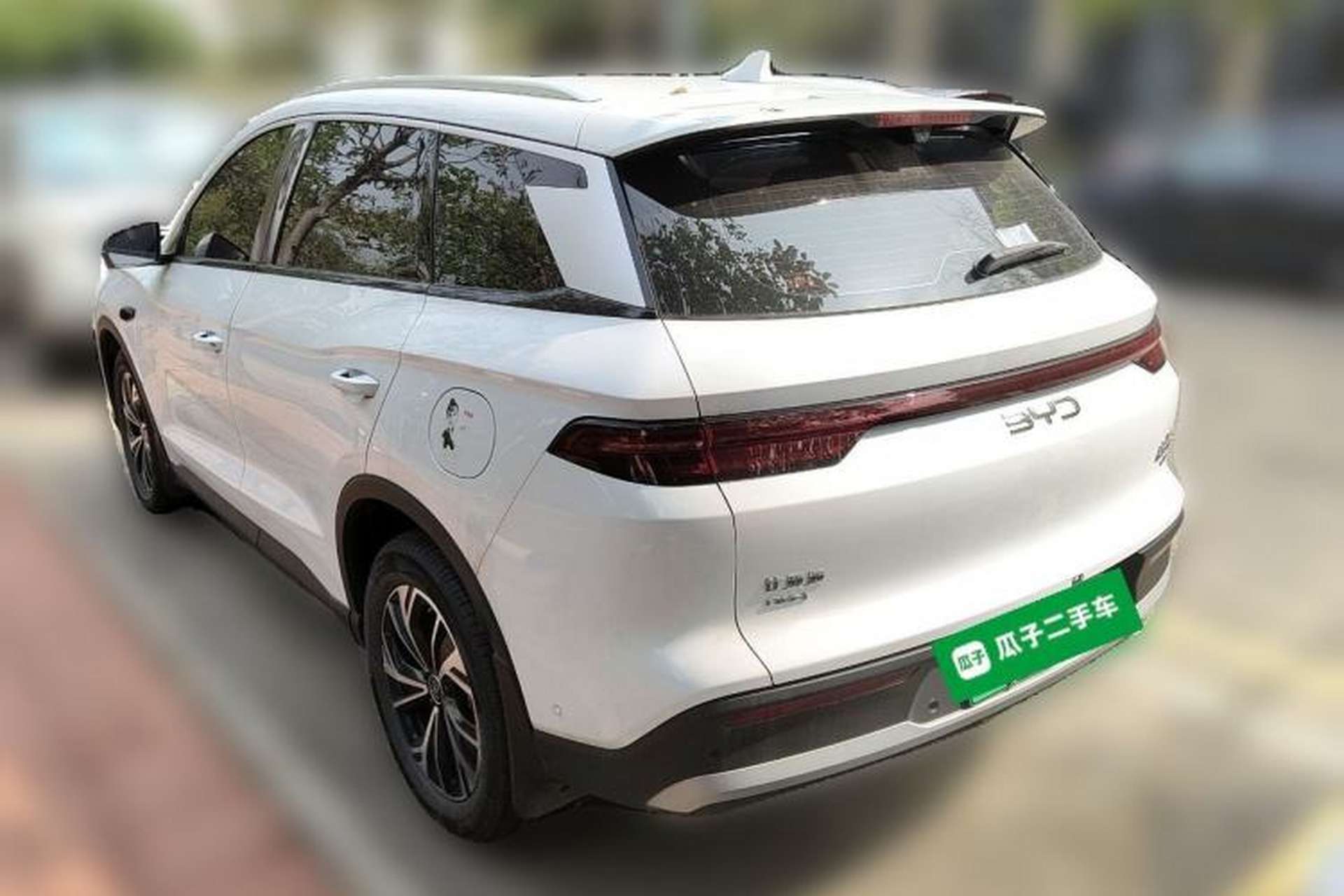 Used BYD Song Pro New Energy 2025 2nd Generation Intelligent Driving Version DM-i 75KM Leading Edition Rear Left 45 Deg