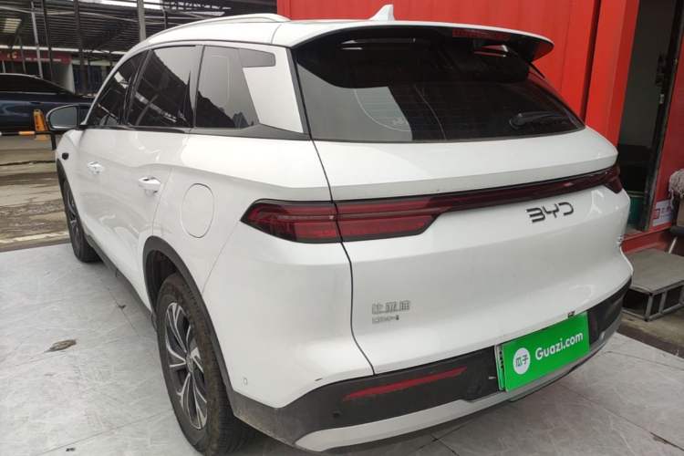 Used BYD Song Pro New Energy 2025 2nd Generation Intelligent Driving Version DM-i 75KM Leading Edition Rear Left 45 Deg