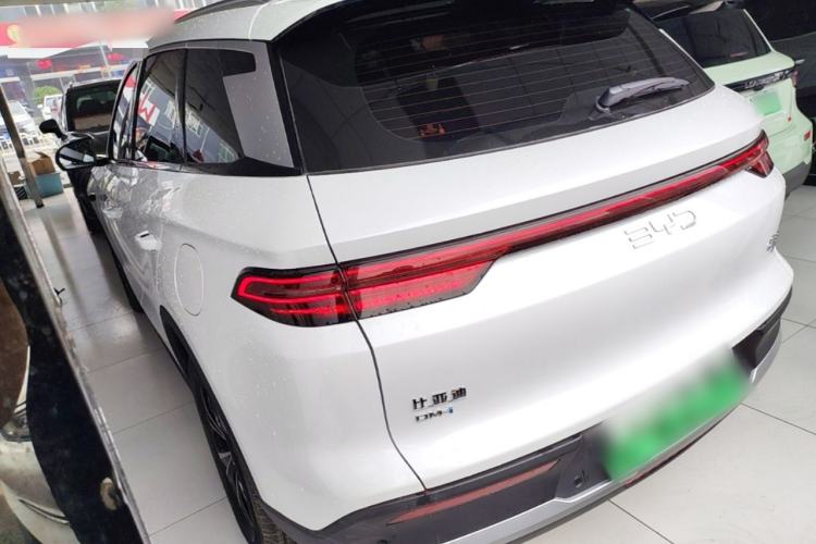 Used BYD Song Pro New Energy 2025 2nd Generation Intelligent Driving Version DM-i 75KM Leading Edition Rear Left 45 Deg
