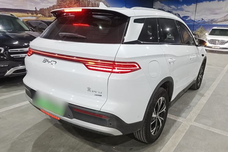 Used BYD Song Pro New Energy 2025 2nd Generation Intelligent Driving Version DM-i 75KM Leading Edition Rear Right 45 Deg