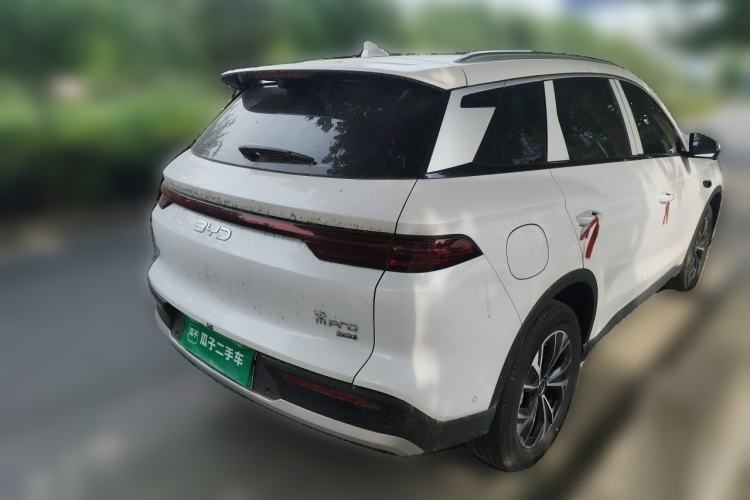 Used BYD Song Pro New Energy 2025 2nd Generation Intelligent Driving Version DM-i 75KM Leading Edition Rear Right 45 Deg