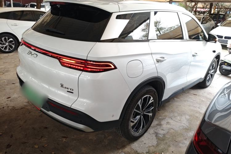 Used BYD Song Pro New Energy 2025 2nd Generation Intelligent Driving Version DM-i 75KM Leading Edition Rear Right 45 Deg