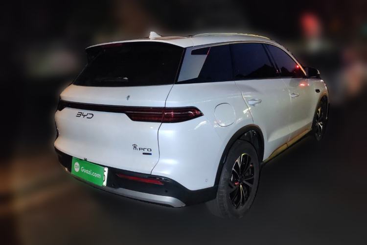 Used BYD Song Pro New Energy 2025 2nd Generation Intelligent Driving Version DM-i 75KM Leading Edition Rear Right 45 Deg