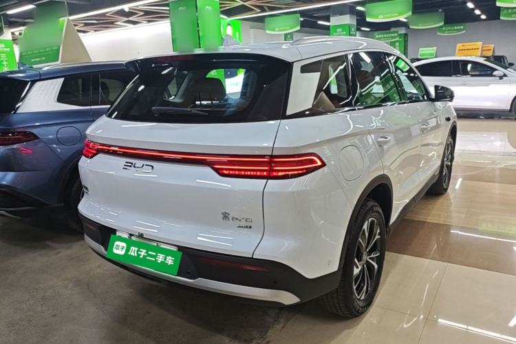 Used BYD Song Pro New Energy 2025 2nd Generation Intelligent Driving Version DM-i 75KM Leading Edition Rear Right 45 Deg