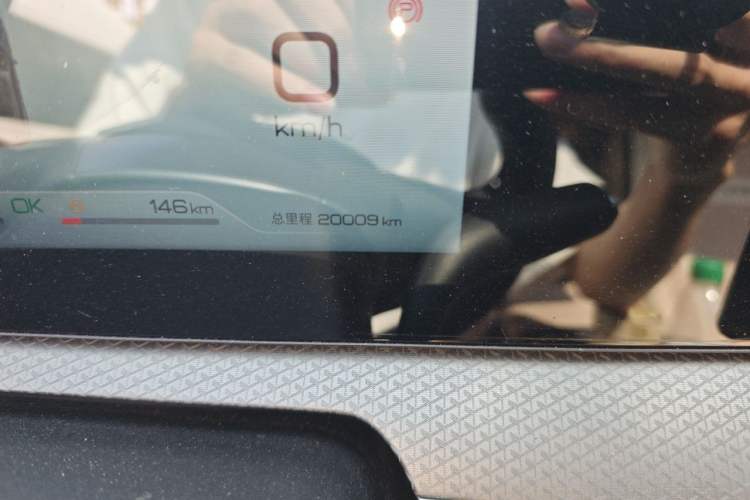 Used BYD Song Pro New Energy 2026 Model DM-i 133KM Progressive Version Odometer Close Up