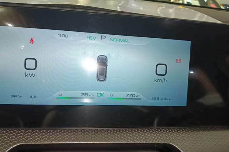 Used BYD Song Pro New Energy 2026 Model DM-i 133KM Progressive Version Instrument Cluster