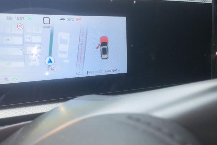 Used BYD Song Pro New Energy 2026 Model Flying Edition DM-i 220KM Superior Edition Odometer Close Up