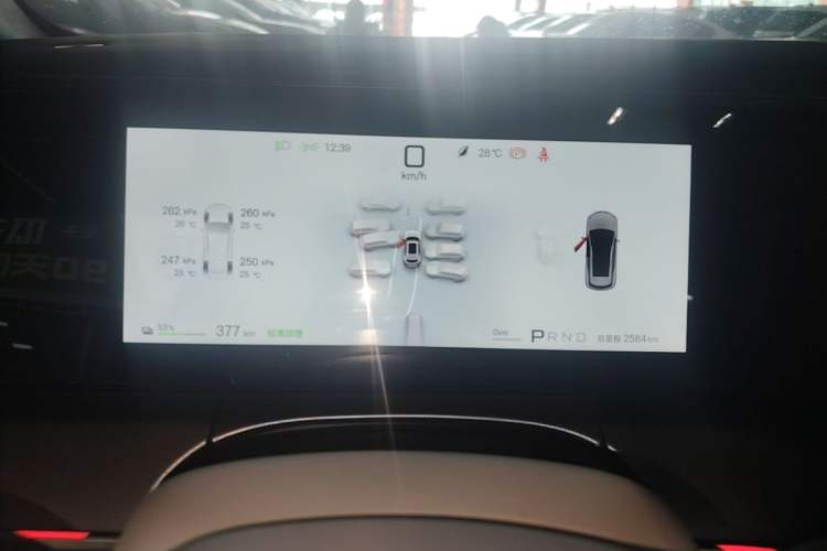 Used BYD Song Ultra EV 2026 Model 710KM Excellence Version Instrument Cluster