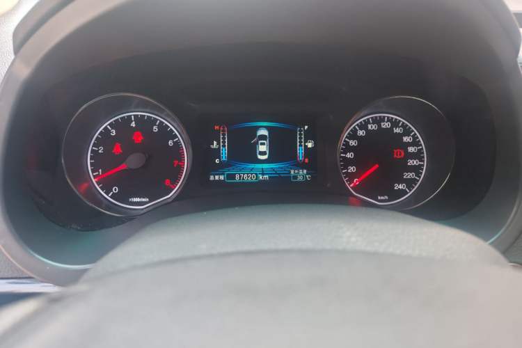 Used BYD Surui 2016 1.5L Manual Elite Edition Odometer Close Up