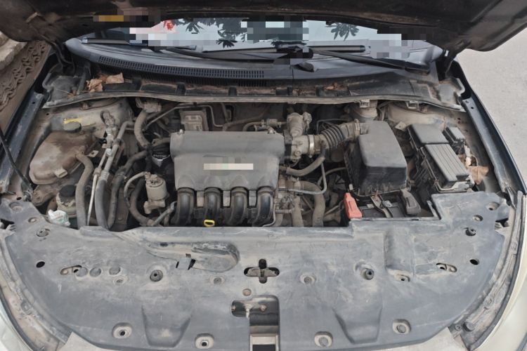 Used BYD Surui 2012 1.5L Manual Luxury Version Engine Bay