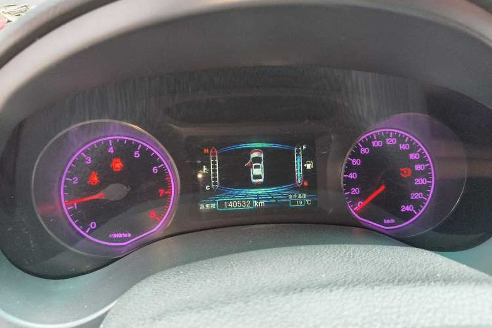 Used BYD Surui 2012 1.5L Manual Luxury Version Instrument Cluster