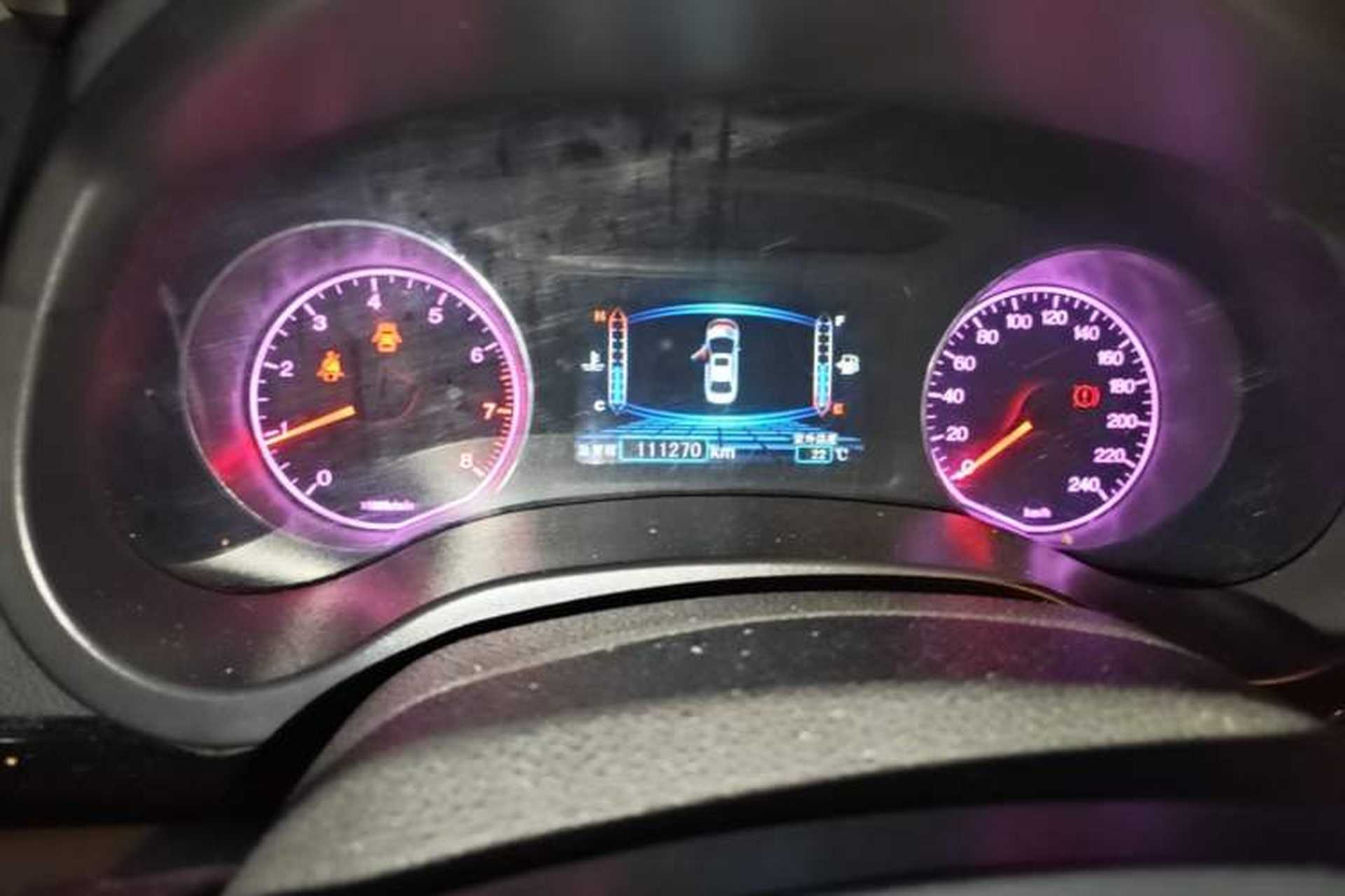 Used BYD Surui 2012 1.5L Manual Luxury Version Instrument Cluster