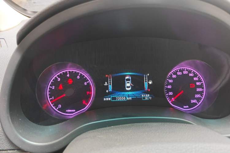 Used BYD Surui 2012 1.5L Manual Luxury Version Instrument Cluster