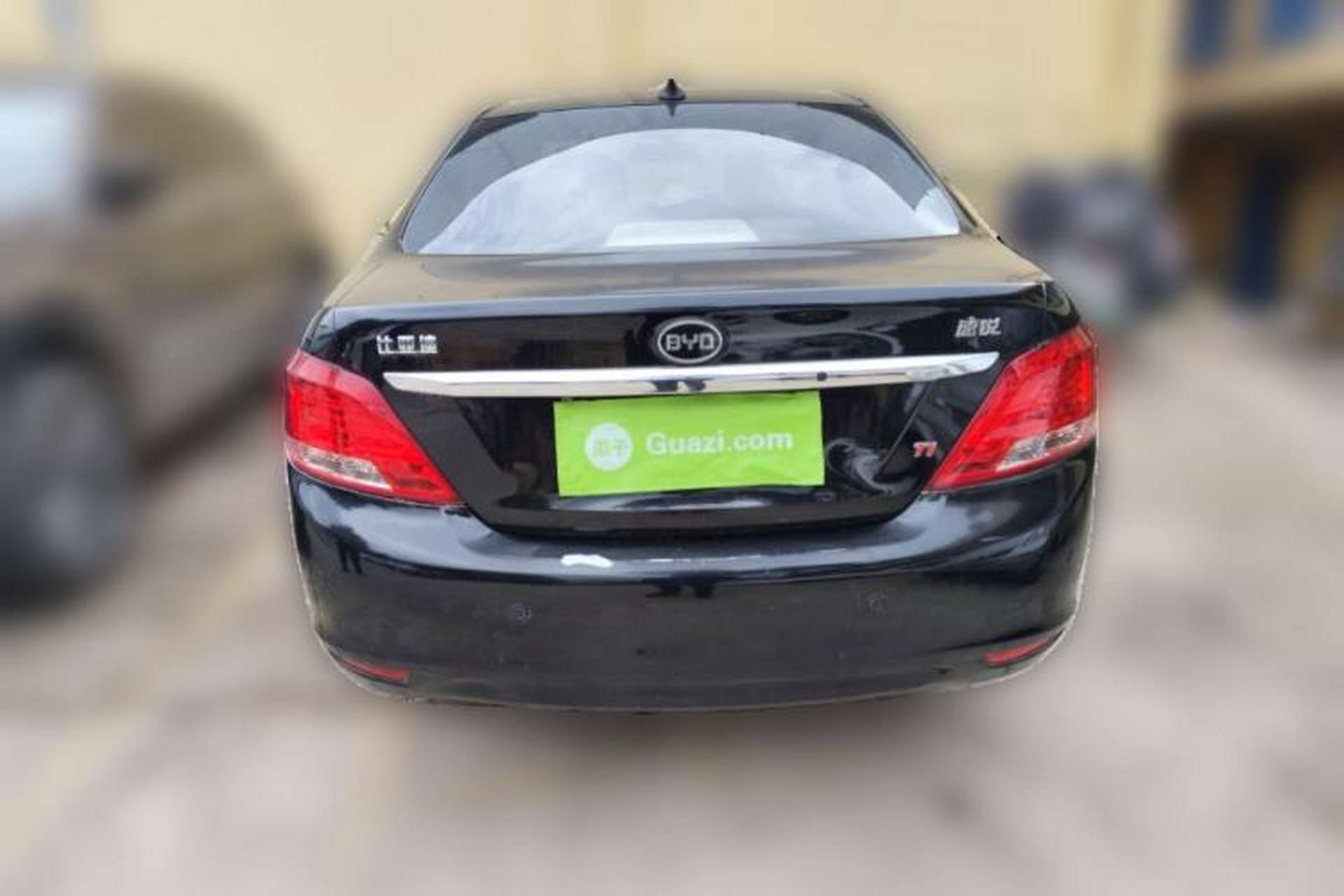 Used BYD Surui 2012 1.5TI Manual Luxury Version Rear