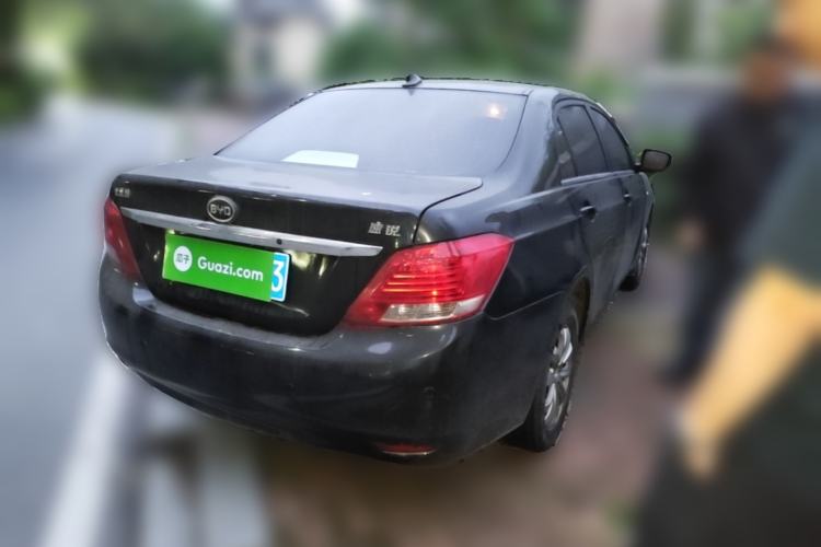 Used BYD Surui 2012 1.5L Manual Luxury Version Rear Right 45 Deg