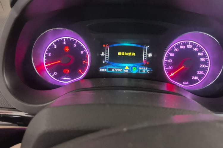 Used BYD Surui 2012 1.5TID Automatic Luxury Version Odometer Close Up